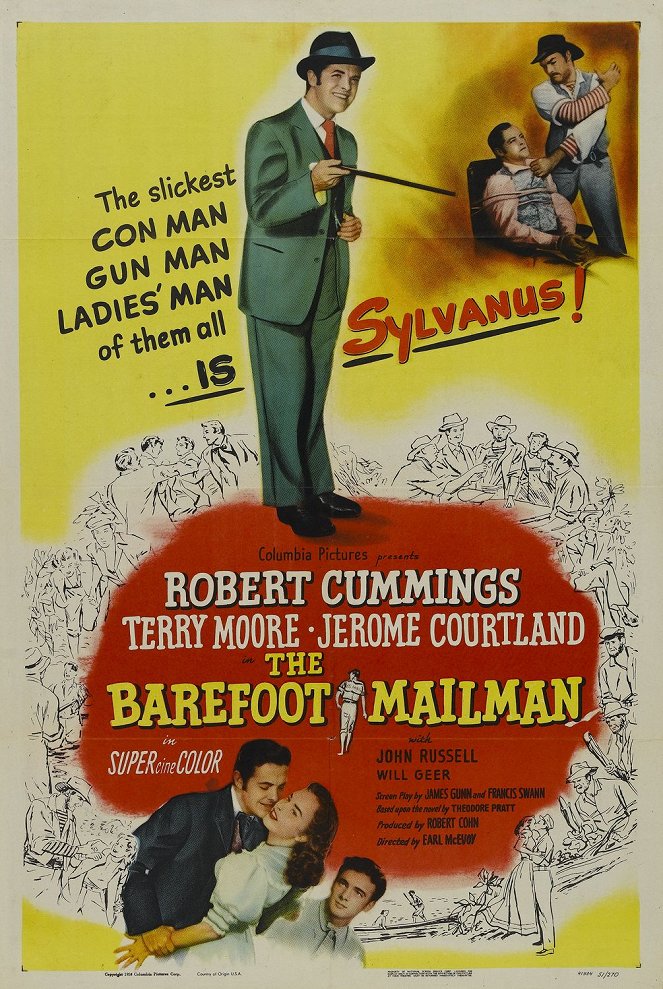 The Barefoot Mailman - Plakáty