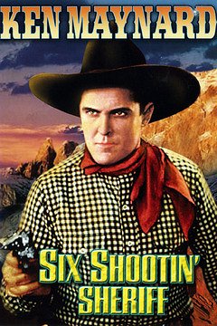 Six-Shootin' Sheriff - Plakáty