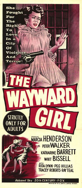 The Wayward Girl - Plakáty