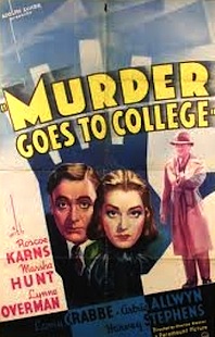 Vražda na univerzitě - Plakáty