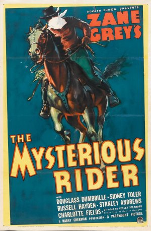 The Mysterious Rider - Plakáty