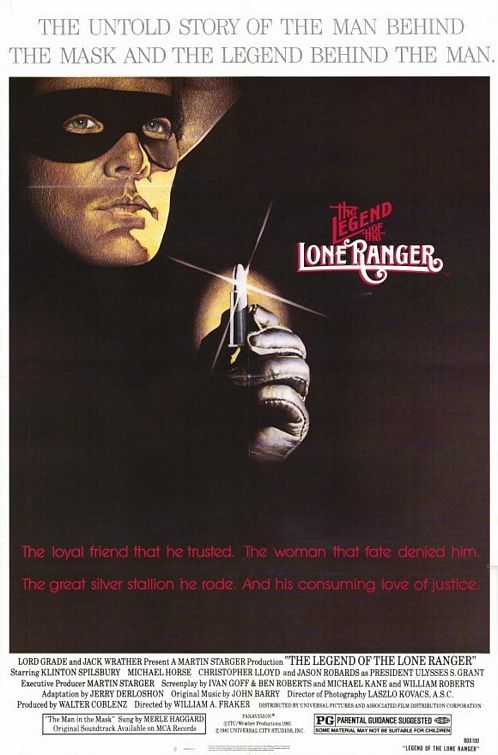 The Legend of the Lone Ranger - Plakáty