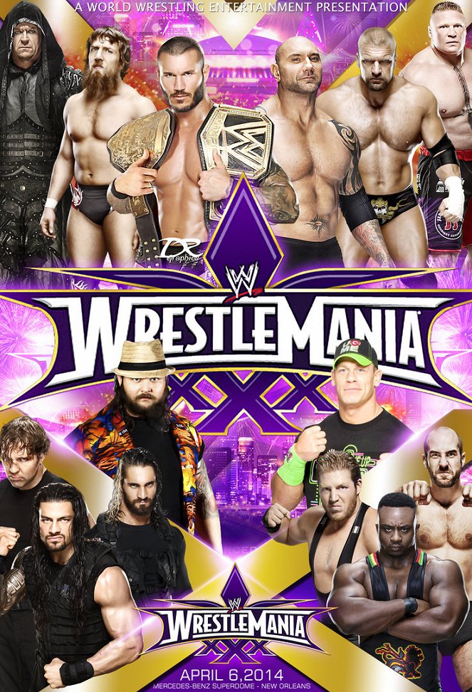 WrestleMania 30 - Plakáty