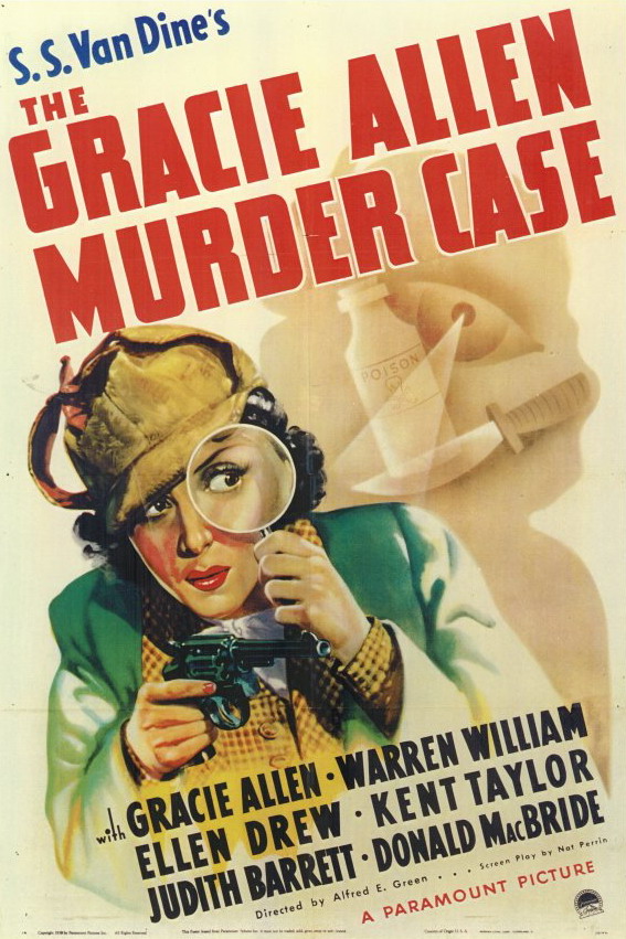 The Gracie Allen Murder Case - Plakáty