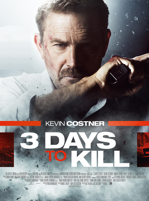 3 dny na zabití - Plakáty