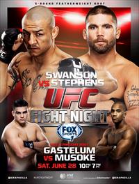 UFC Fight Night: Swanson vs. Stephens - Plakáty
