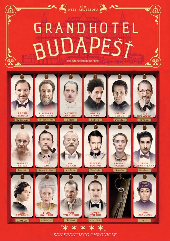 Grandhotel Budapešť - Plakáty