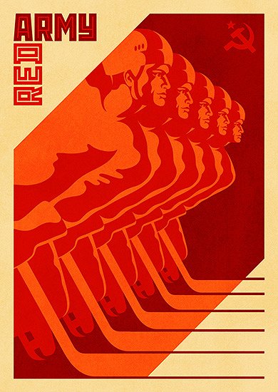 Rudá mašina - Plakáty