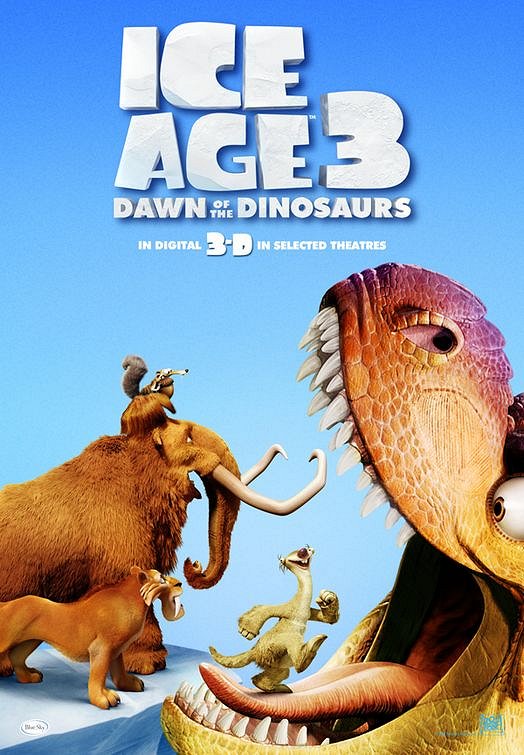 Doba ledová 3: Úsvit dinosaurů - Plakáty
