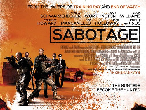 Sabotáž - Plakáty