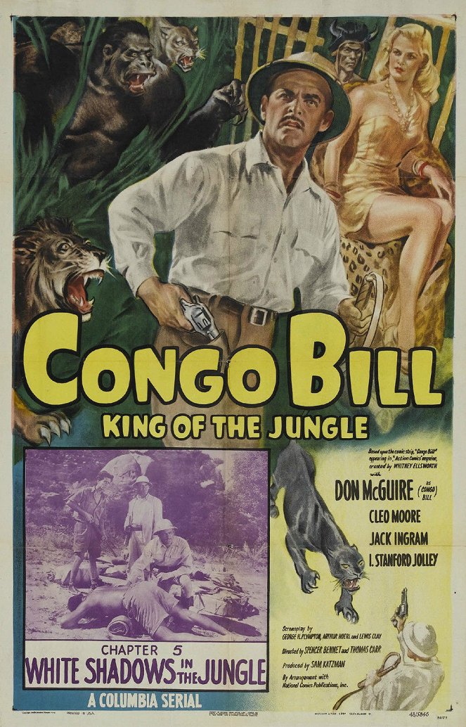 Congo Bill - Plakáty
