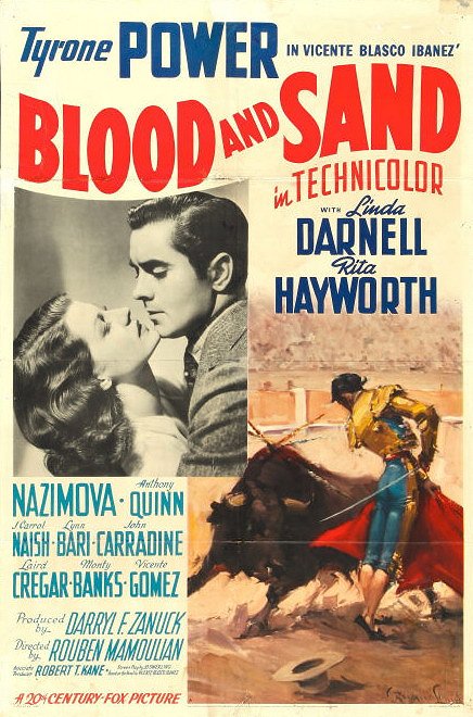 Krev a písek - Plakáty
