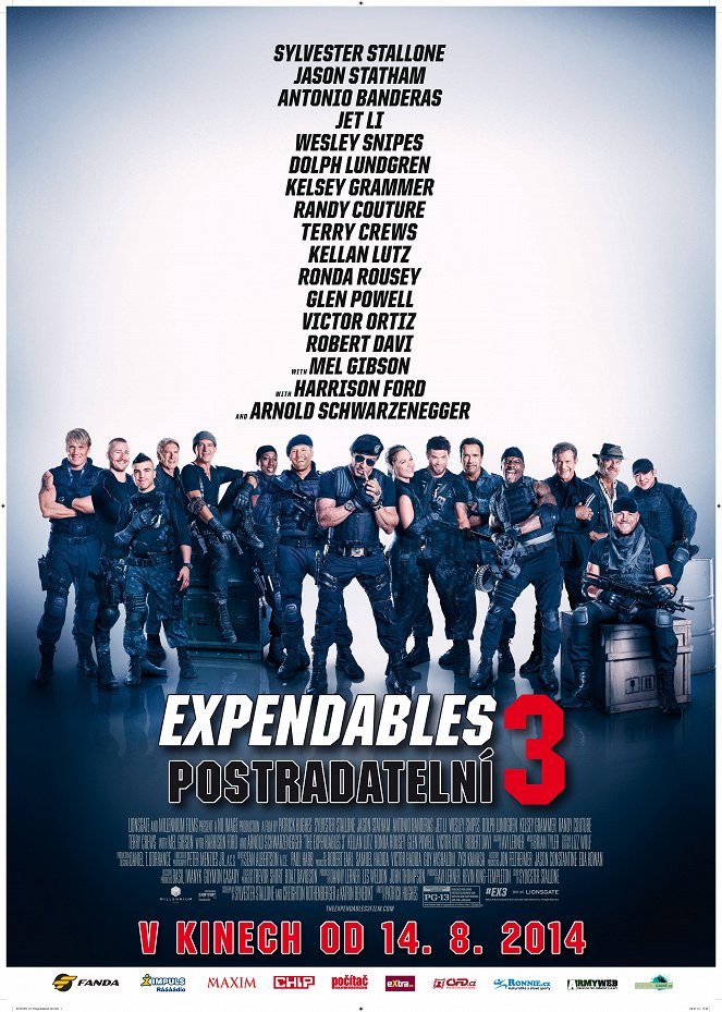 Expendables: Postradatelní 3 - Plakáty