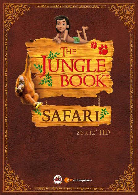 Kniha džunglí - safari - Plakáty