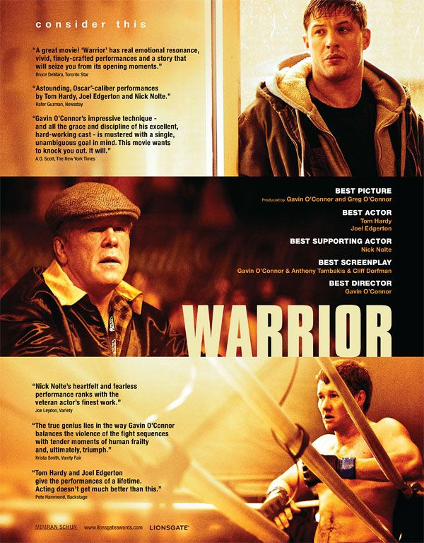 Warrior - Plakáty