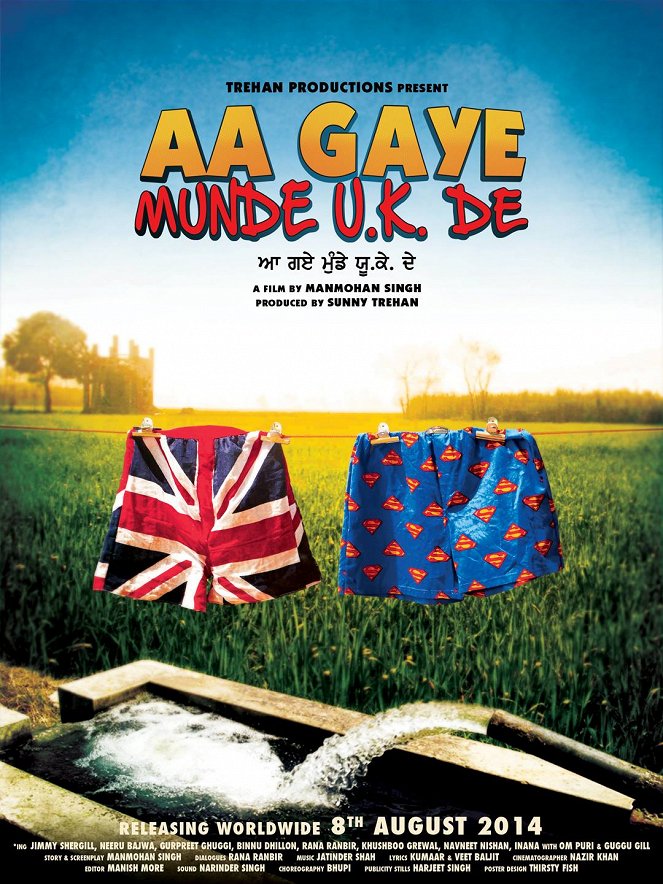 Aa Gaye Munde U.K. De - Plakáty