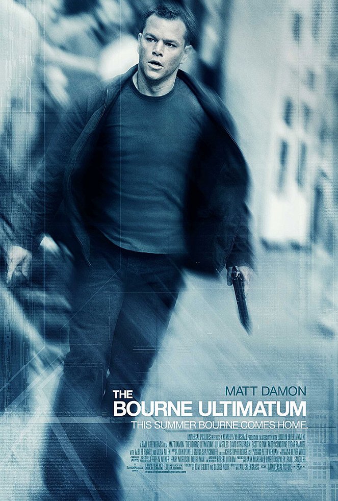 Bourneovo ultimátum - Plakáty
