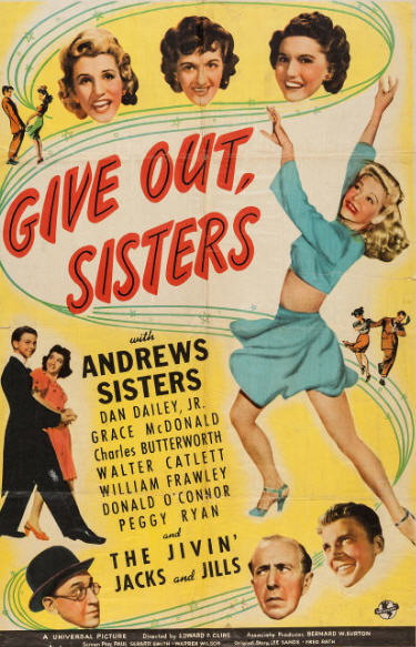 Give Out, Sisters - Plakáty