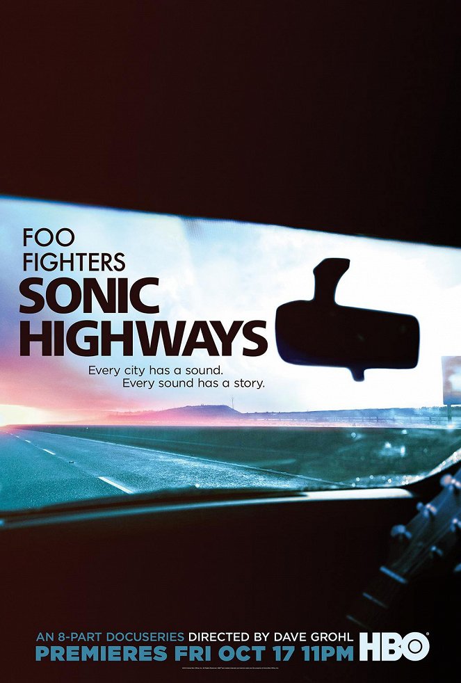 Foo Fighters: Sonic Highways - osm legend - Plakáty