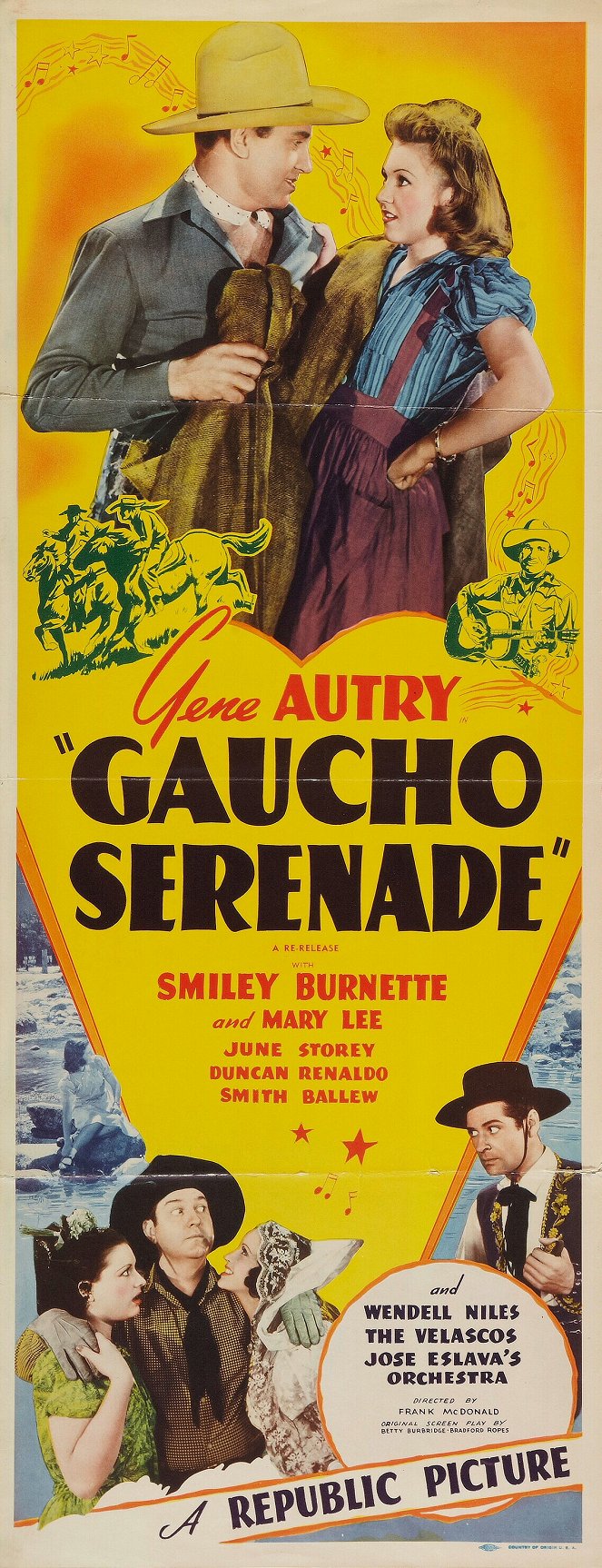 Gaucho Serenade - Plakáty