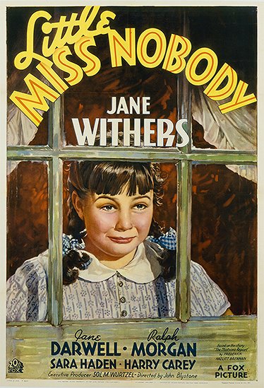 Little Miss Nobody - Plakáty