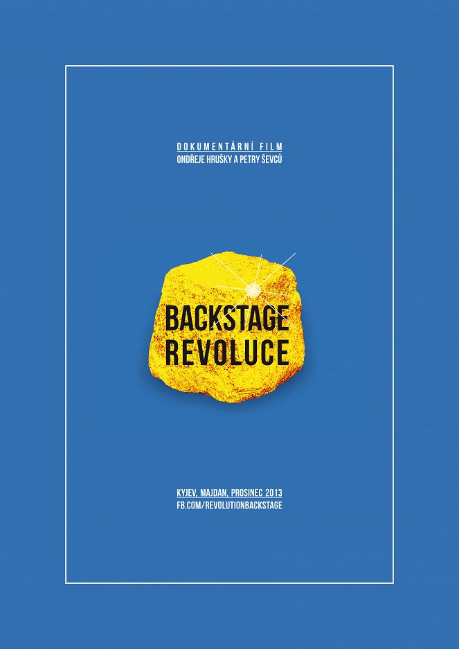 Backstage revoluce - Plakáty
