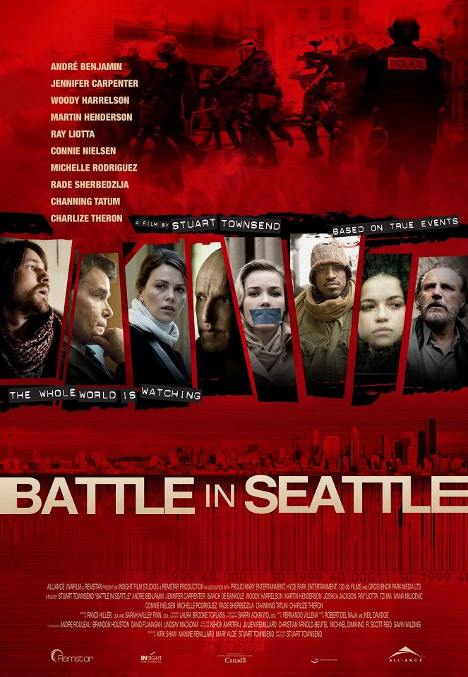 Vzpoura v Seattlu - Plakáty