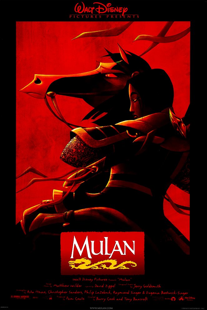 Legenda o Mulan - Plakáty