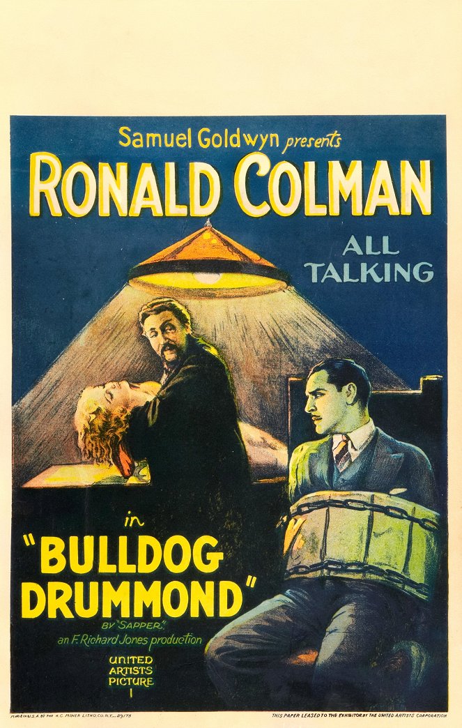 Bulldog Drummond - Plakáty