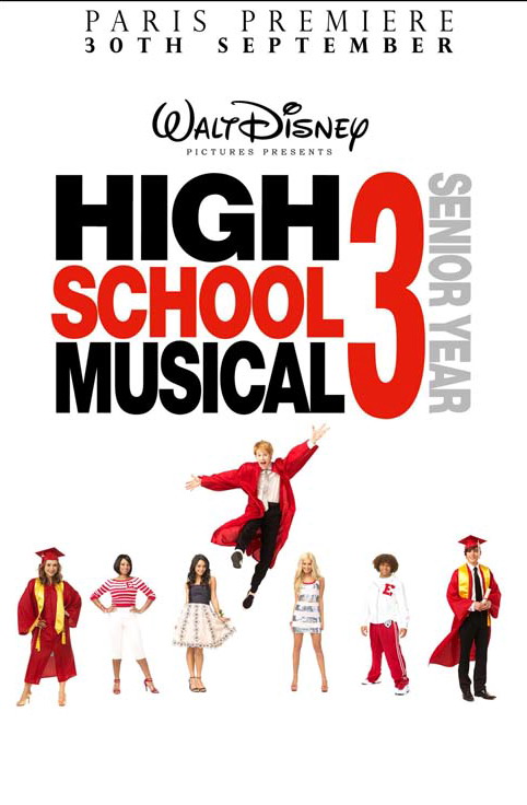 High School Musical 3: Posledný rok - Plagáty