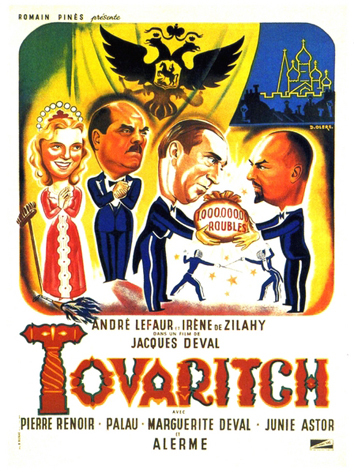 Tovaritch - Plakáty