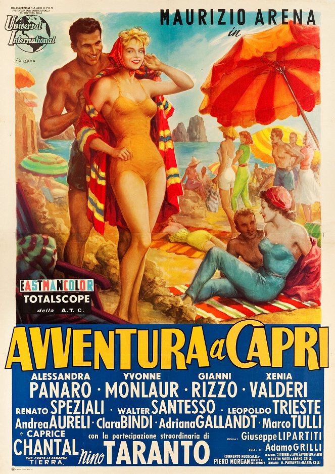 Avventura a Capri - Plakáty