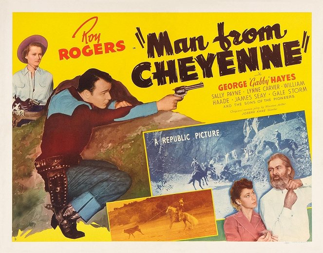 Man From Cheyenne - Plakáty