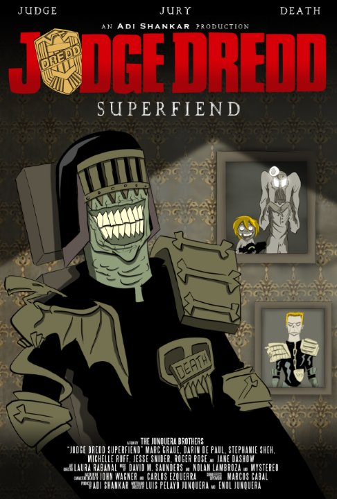 Judge Dredd: Superfiend - Plakáty