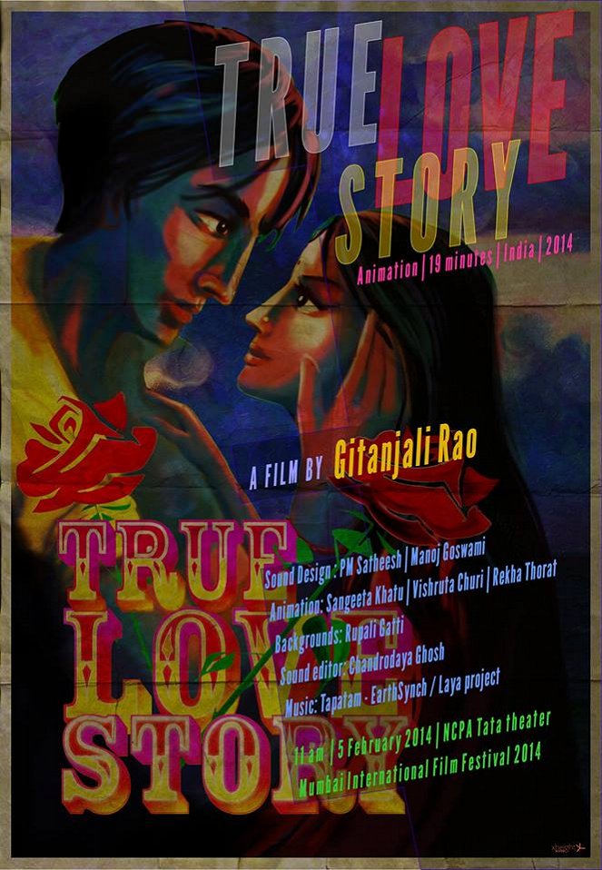 Opravdový milostný příběh - Plakáty