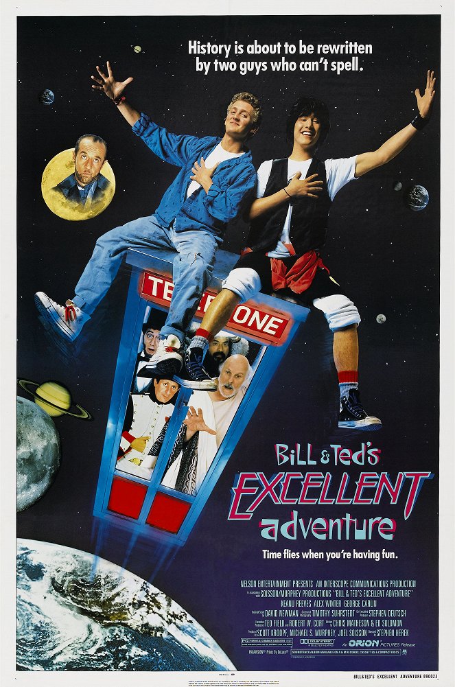 Skvělé dobrodružství Billa a Teda - Plakáty