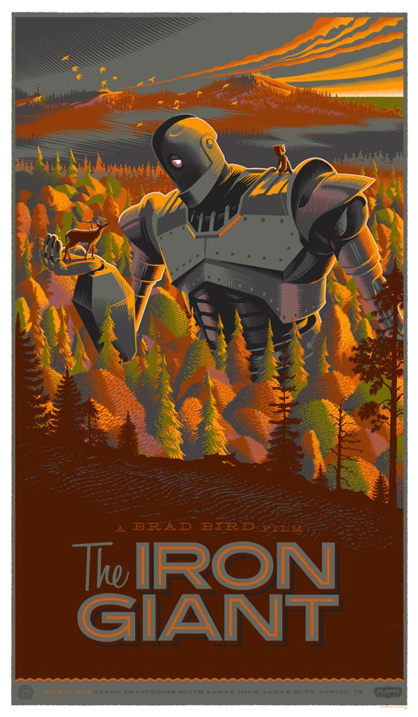 Železný obr - Plakáty