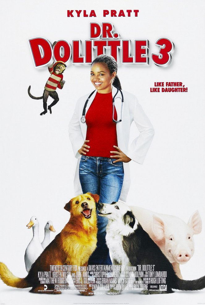 Dr. Dolittle 3 - Plakáty