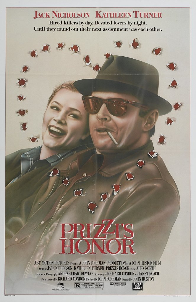 Čest rodiny Prizziů - Plakáty