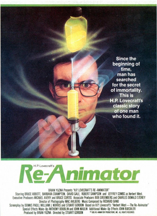 Re-Animátor - Plakáty