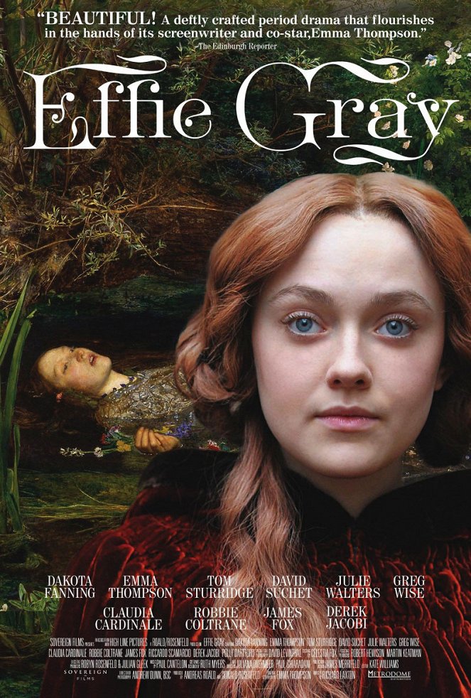 Effie Grayová - Plakáty