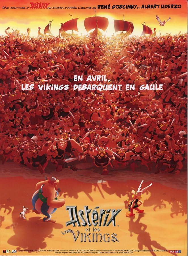Asterix a Vikingové - Plakáty