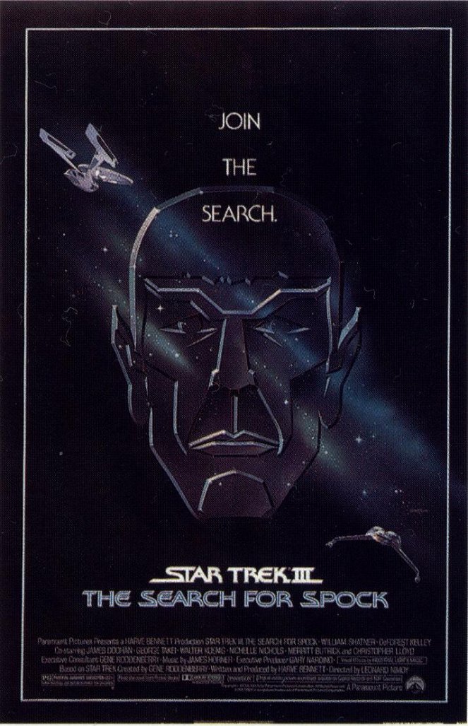 Star Trek III: Pátrání po Spockovi - Plakáty