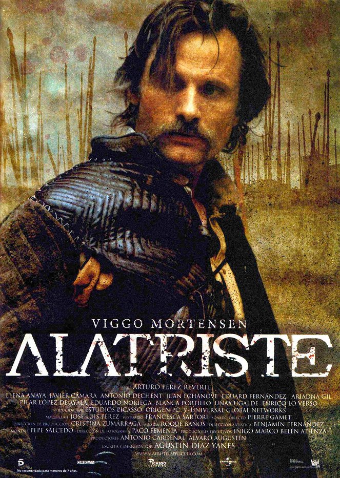 Kapitán Alatriste - Plakáty
