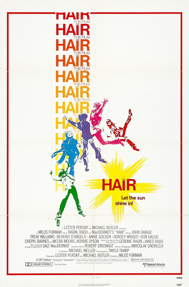 Vlasy - Plakáty