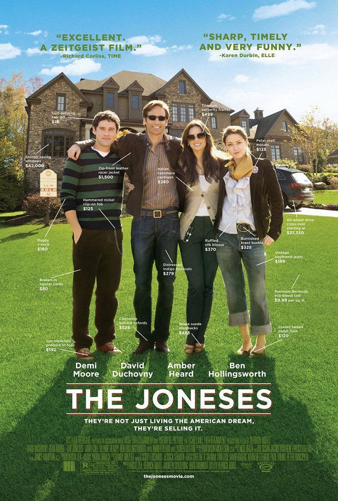 Jonesovi - Plakáty
