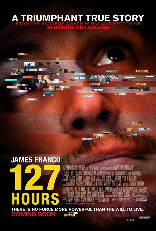 127 hodin - Plakáty