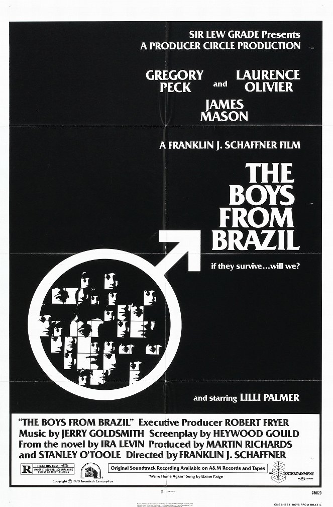 Hoši z Brazílie - Plakáty