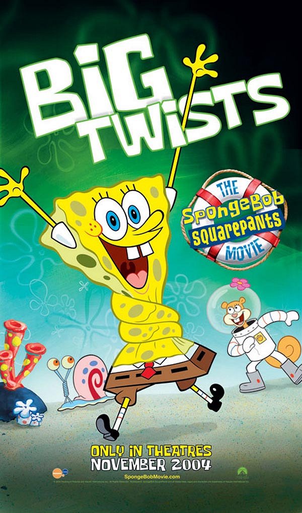 SpongeBob v kalhotách: Film - Plakáty