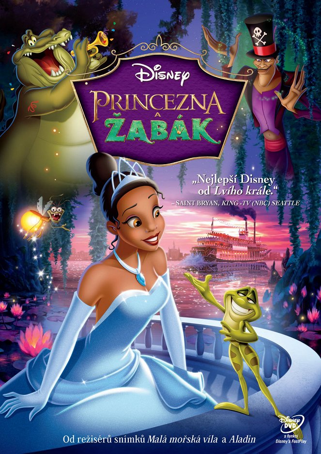 Princezna a žabák - Plakáty